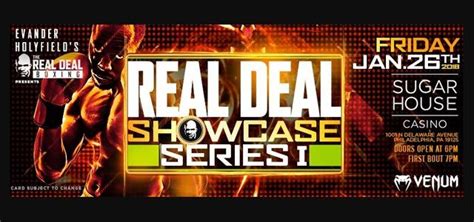 sugarhouse casino boxing|Real Deal Holyfield Promotions in Philly Friday at SugarHouse .